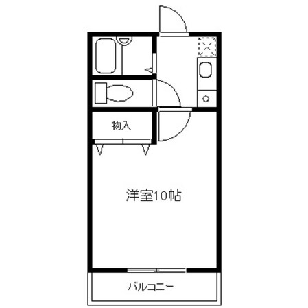 カーサYAMAMOTOの物件間取画像